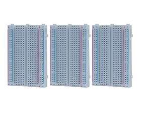 Lotdak 665878784218 3pcs Breadboard 400 Point Solderless Protoboard Kit