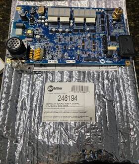 246194 Miller Electric #246194 Circuit Card Assembly Display Invision 350 Mpa Oem Board