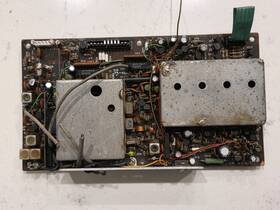 M54929p Mitsubishi Vintage Radio Pll Synthesizer Circuit Brd B704b With Ics As-is