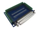 Mol-db0913 Mol-db3704 Unbranded Hq Db37 Female Signals Breakout Board Parallel Port Screw Terminals Gold Plated