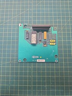 15824-112-8 Moore Pc Board Pcb Voltage Bbc