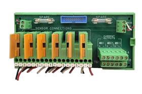 482080 Msa P/n Circuit Board With Module 6 Sensor Connection Blocks Used