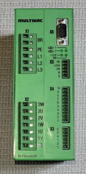 86.750.0100.20 Multivac - Suetron Ac Drive Controller # By Type 81009.000