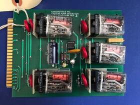 8200-0186 Nanometrics Vacuum Pump Interlock Pcb Assy Used