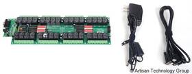 National Control Devices R3210proxr 32-channel 10a Spdt Rs-232 Relay Controller