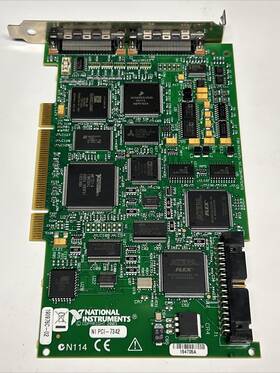 190976c-02 National Instruments Motion Controller Pcb Card Pci-7342 Used