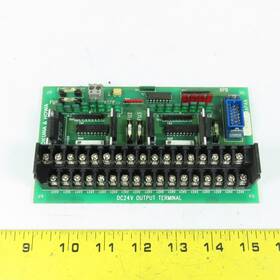 Pc13602 Okuma & Howa And Pc5 / Dc24v Output Terminal Board