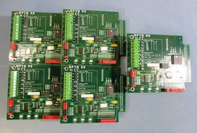 007308e Opto 22 Lot Of 5 Digital Optomux Brain Board Model B1