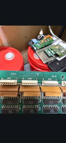 Aaa610gk1 Otis Elevator Co. 8121bcf Main Board