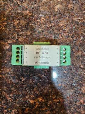 Ia1-d-vi Phoenix Contact Rjg Anaolg Input Module Free Shipping