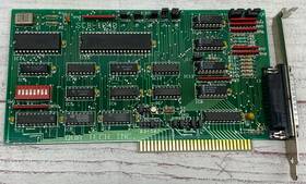Scb-1040 Qua Tech Inc Pcb Assy Rev C - Isa Bus Card
