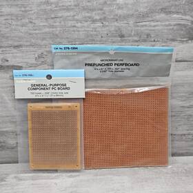 276-158b Radioshack Radio Shack General Purpose Component Pc Board Lot 2