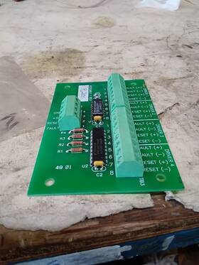 D96199 Rexa Kosa Rev 1 Actuator Pcb Circuit Board Module