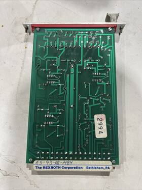 Ve-102 Rexroth Ve102 Amplifier Card Used Free Ship
