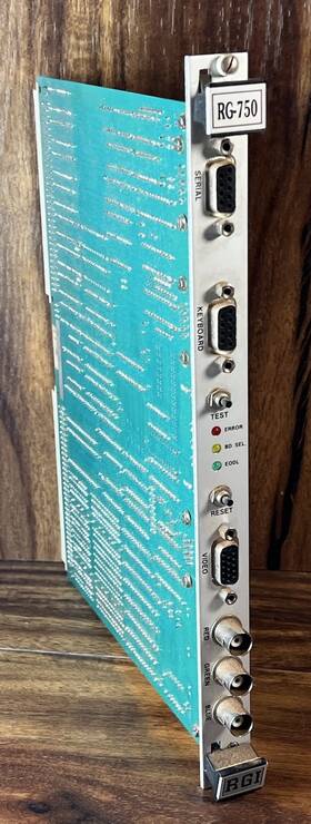 6000700-09a Rgi Raster Graphics 51401 Processor Pcb Card Rg-700 Bio-rad - Used