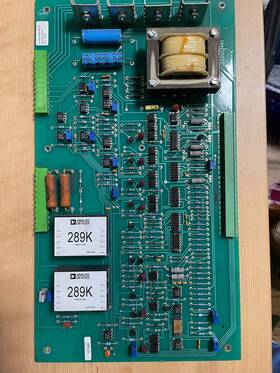 26d017491 Robicon Control Board H017490 Rev B Pcb Halmar