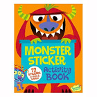 Sab4 Peaceable Kingdom Monster Sticker Activity Book 696566956068