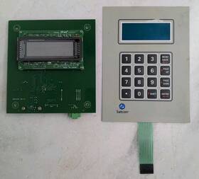 Pc02046-c Satcon Noritake Itron Rev 22 Display / Interface Pcb Circuit Board With Touch Keypad