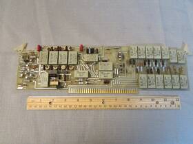 17390 Schlumberger-emr Circuit Board Vintage Components - B.p.i.f. Section 1