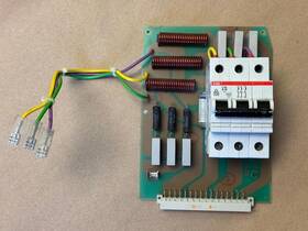 21.45.04 Sieb & Meyer Sm And Circuit Board With Abb Breaker S263 B20