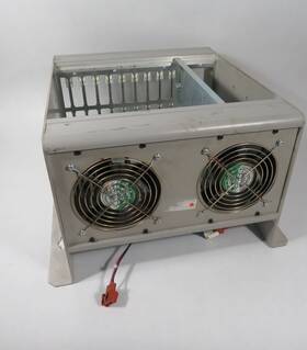 575-2124 Siemens Ser.a Mounting Rack 9 Slots Used