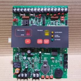565-691b Simplex 4004 Cpu Circuit Board Card Control Module Trouble Fire Alarm