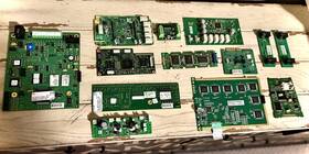 Vm-eth1 Simplex / Tyco Johnson Controls 4100es 4100u Fire Alarm Master Controller Set - Cpu Lcd Relays Psu