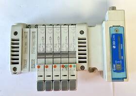 Ex260-sil1-x210 Smc Hhb-125801 / Vqc1100n-51 5 Vvq1000-10a-1 2 Manifold