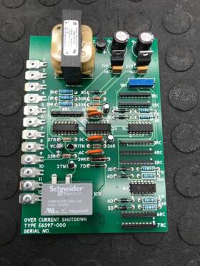 E6597-000 Spang E6597 000 Over Current Shutdown Board Used