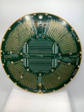 829-455-rev Teradyne 829-455-00 Rev B Round Circuit Board Pcb Assembly