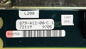 879-412-00 Teradyne From A585 Revc Circuit Board Model Ad412