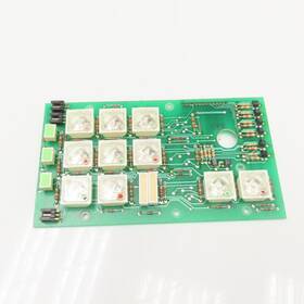 71128100a Tesa 10 Button Illuminated Keypad Circuit Board 71128100a Tesa 10 Button Illuminated Keypad Circuit Board