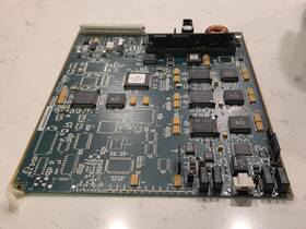 Tms320c50 Tms 101306-2 Vintage Ti Quad Dsp T1 Ethernet Hdlc Isa Board Radio Broadcast Telecom