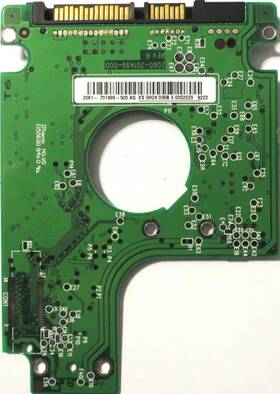 Wd1200bevt-00zct0 Western Digital Wd 2061-701499-500 Ag 2060-701499-000 Rev A 120gb Sata Pcb