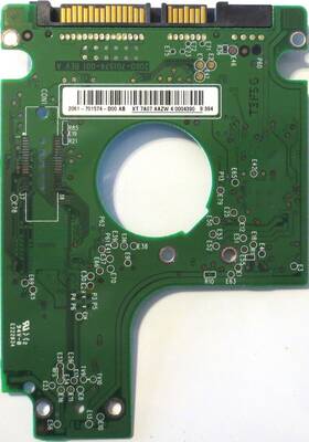 Wd1600bekt-66f3t2 Western Digital 2061-701574-d00 Ab 2060-701574-001 Rev A 160gb Sata 2.5 Inch Pcb