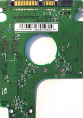 Wd1600bjkt-75f4t0 Western Digital Wd 2061-701574-a00 Ac 2060-701574-001 Rev A 160gb Sata Pcb