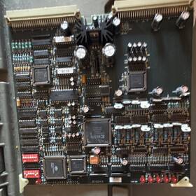 Xc3030a Xilinx Double-sided Pcb Mount Circuit Board Fr-4 Copper 2 Rows