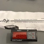 Love Controls TSF-4040 Thermocouple Limit With Alarm & Relay. Fixed Price $124.99.