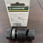 Greenlee 730BB-1 Knockout Punch Unit In 14 Ga Mild Steel. Fixed Price $44.06.