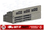 10IN Rack Mount 1U Raspberry Pi Holder 3-BAY + 6X 2.5IN Ssd Caddy Combo. Fixed Price $29.99.