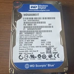 Western Digital Scorpio Blue 500GB Internal 5400RPM 2.5" (WD5000BEVT) Hdd. Fixed Price $15.00.