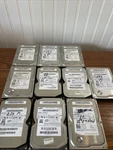 Lot Of 10 Samsung Hdd 3.5" HD161GJ-SP2504C-HD251HJ- HD501LJ-HD160JJ/P Mixed Gb. Fixed Price $79.99.