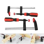 Heavy Duty F Clamps Woodworking Quick Slide Bar Clips Gluing Splicing Hand Tool. Fixed Price $28.93.