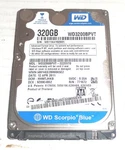 Western Digital WD3200BPVT-22ZEST0 320GB Sata Hard Drive Dcm: Hhmtjhkb. Fixed Price $18.74.