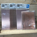 Gc Electronics 22-263 One Sided Printed Circuit Boards X 9" 1/16" +. Fixed Price $24.67.