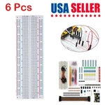 6PCS 830 Point Breadboard Solderless Circuit For Electronics Learning. Fixed Price $23.89.