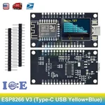 Nodemcu ESP8266 Board With 0.96" Oled Display CH340 Yellow Blue Wifi Type Usb. Fixed Price $9.18.