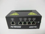 N-tron Corp 4-PORT Industrial Ethernet Switch 10-30 Vdc 0.25 Amp. Fixed Price $23.75.