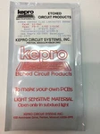 Kepro Copper Clad Laminates FR-4. Photosensitized 51-36G. Fixed Price $39.99.