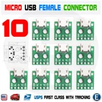 10PCS Micro Usb Dip Adapter 5PIN Female Connector Pcb Converter Diy Kit Mini. Fixed Price $6.48.